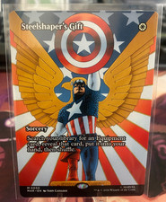 MTG, STEELSHAPER'S GIFT (BORDERLESS) (MAR) NM OR BETTER CONDITION