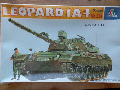 Italeri No. 224, Leopard 1a4, 1:35, neuwertig