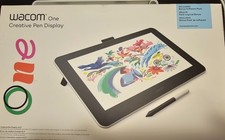 Wacom One Creative Pen Display 13.3 inch Graphics Tablet Open Box Brand New