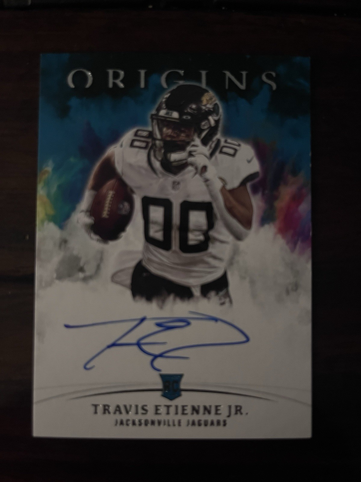 2021 Panini Origins - Rookie Autographs Travis Etienne #RA-TE (AU, RC)