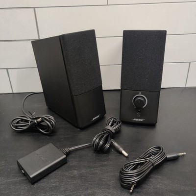 Bose Companion 2 Series III Multimedia Computer PC Laptop Speakers - Complete 