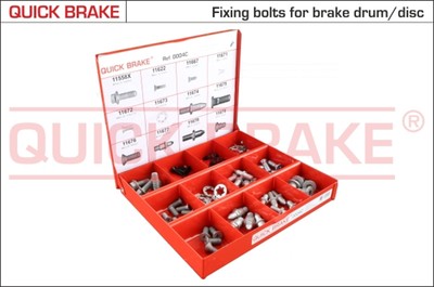 QUICK BRAKE Sortiment, Schrauben 0004C