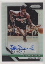 2018-19 Panini Prizm Signatures Silver Prizm Bob Dandridge #S-BDR Auto HOF 7wf