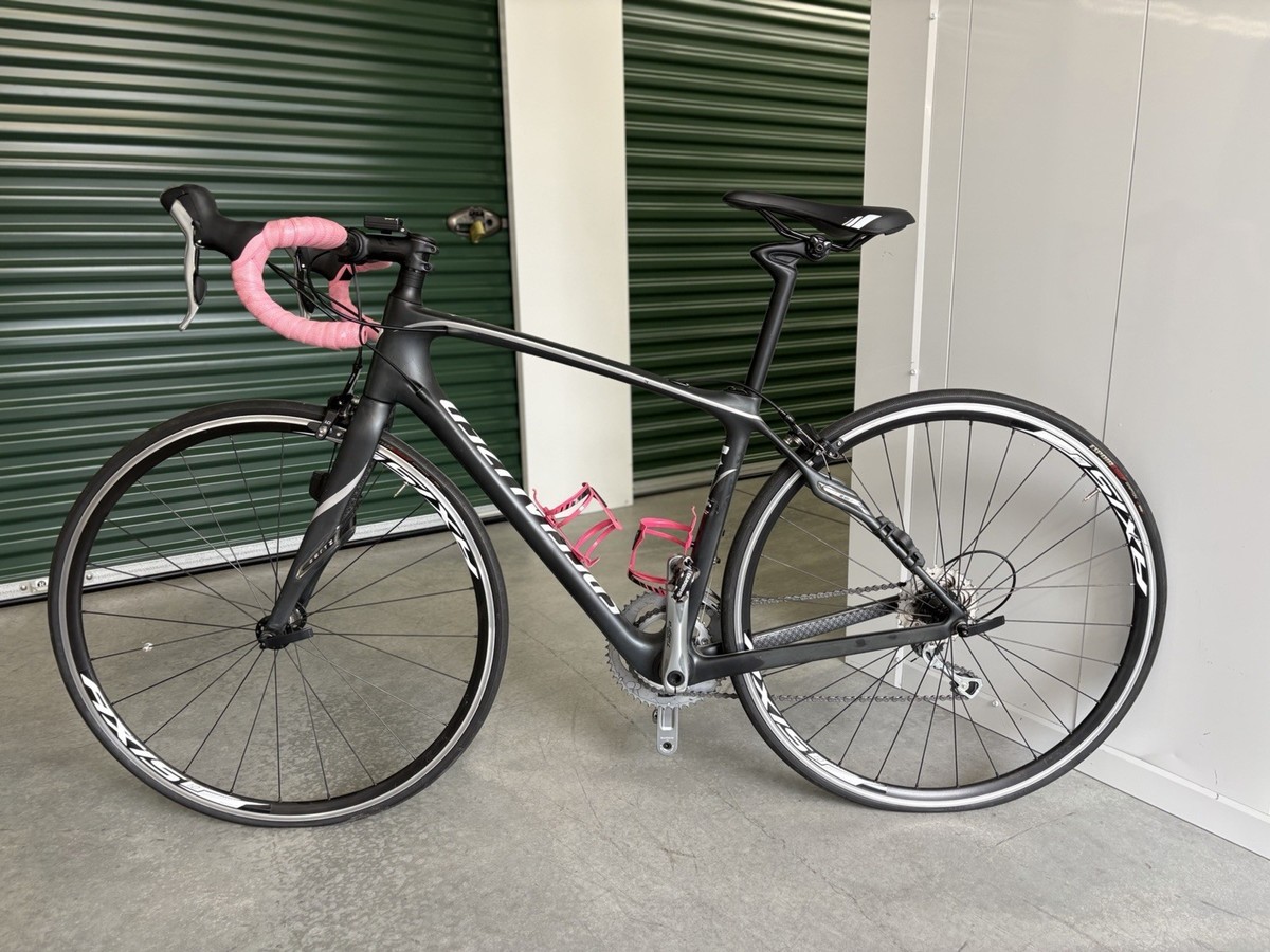 Specialized RubyComp Road Bike 700C Black Pink Carbon 51 cm Tiagra 