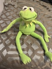 Kermit The Frog Tyco VTG Plush 30th Anniversary 1999 Talking Stuffed Animal Doll