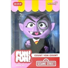 Super7 SESAME STREET Wave-1 COUNT VON COUNT FIGURE 5"  New in Unopened Box