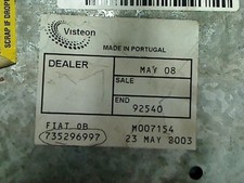 Autoradio Fiat STILO