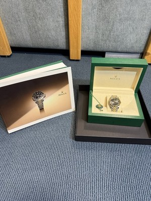 Rolex Datejust  Wimbledon schiefergraues Zifferblatt Herrenuhr - 126333