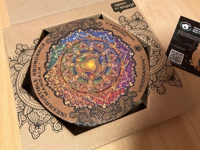 Mandala Holzpuzzle UNIDRAGON Inexhaustible Abundance King Size