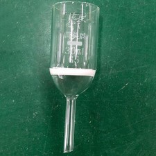 glas buchner trichter mit gesintertem scheibenfilter labor vakuumfiltration 30