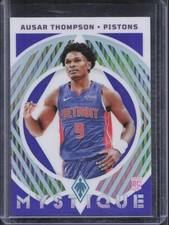 2023-24 Panini Phoenix Ausar Thompson #15 Mystique Rookie Purple Prizm /75
