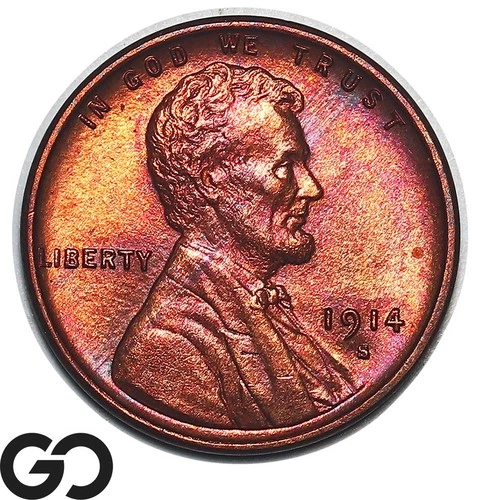 1914-S Indian Head Cent Penny, Stunning Superb Gem BU++, RARE This Nice, WOW!