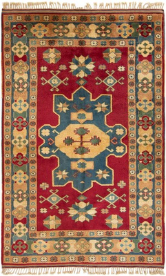 #ad #ad Vintage Red Traditional 5#x27;1quot; x 8#x27;2quot; Hand Knotted Oriental Wool Area Rug $3838.00