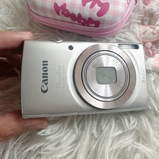 Canon PowerShot ELPH 180 Digital Camera 20MP 8x Zoom Silver Fast Shipping