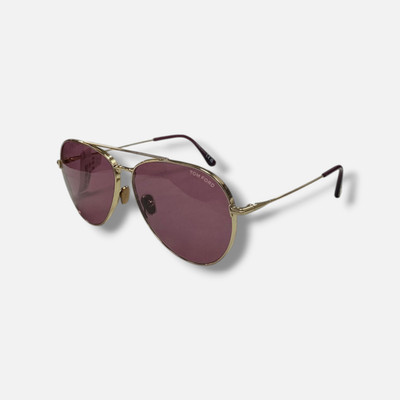 Tom Ford FT0996 Women's Gold Aviator Sunglasses 62-14-145