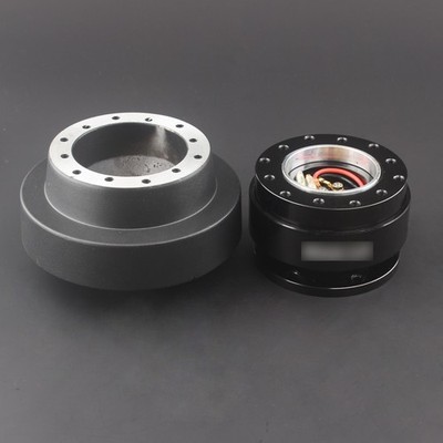 For BMW E46 320i 325i 328i  Snap Off Steering Wheel Quick Release Hub Boss Kit