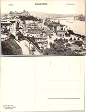 VTG Postcard - BUDAPEST Total view. Latkep. c1914-1917