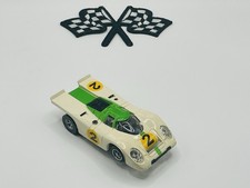 Vintage AFX 1973 PORSCHE 917 2 White/Green Fast Magna Traction Near Perfect