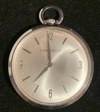 Vintage Caravelle Pocket Watch For Parts