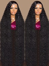 Deep Wave 13x6 13x4 Hd Lace Front Human Hair Wig For Women Malaysia Hair Wigs