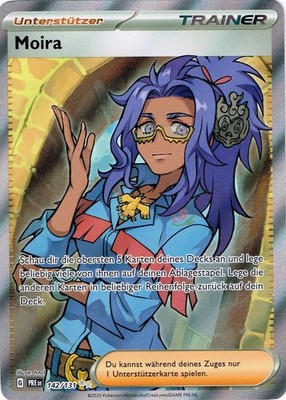 Pokemon Karte Moira 142/131 Prismatische Entwicklungen - Deutsch Near Mint