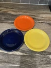 Fiesta Fiestaware (3) Bread & Butter 6 1/2” Plates EUC