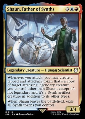 Shaun, Father of Synths Universes Beyond: Fallout MTG Magic The Gathering