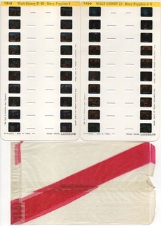 Lestrade 3D Bildkarten (ähnlich View Master) Nr. 9328 & 9329: Mary Poppins 1 & 2