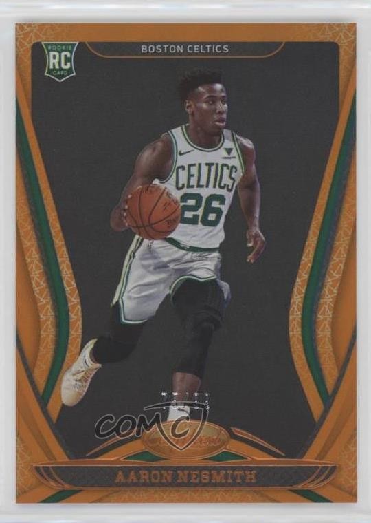 2020-21 Certified Mirror Orange 75/99 Aaron Nesmith #187 ni4
