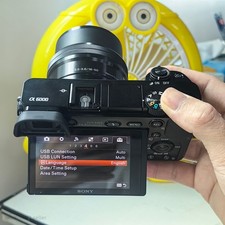 Black Sony Alpha A6000 Mirrorless Digital Cam...