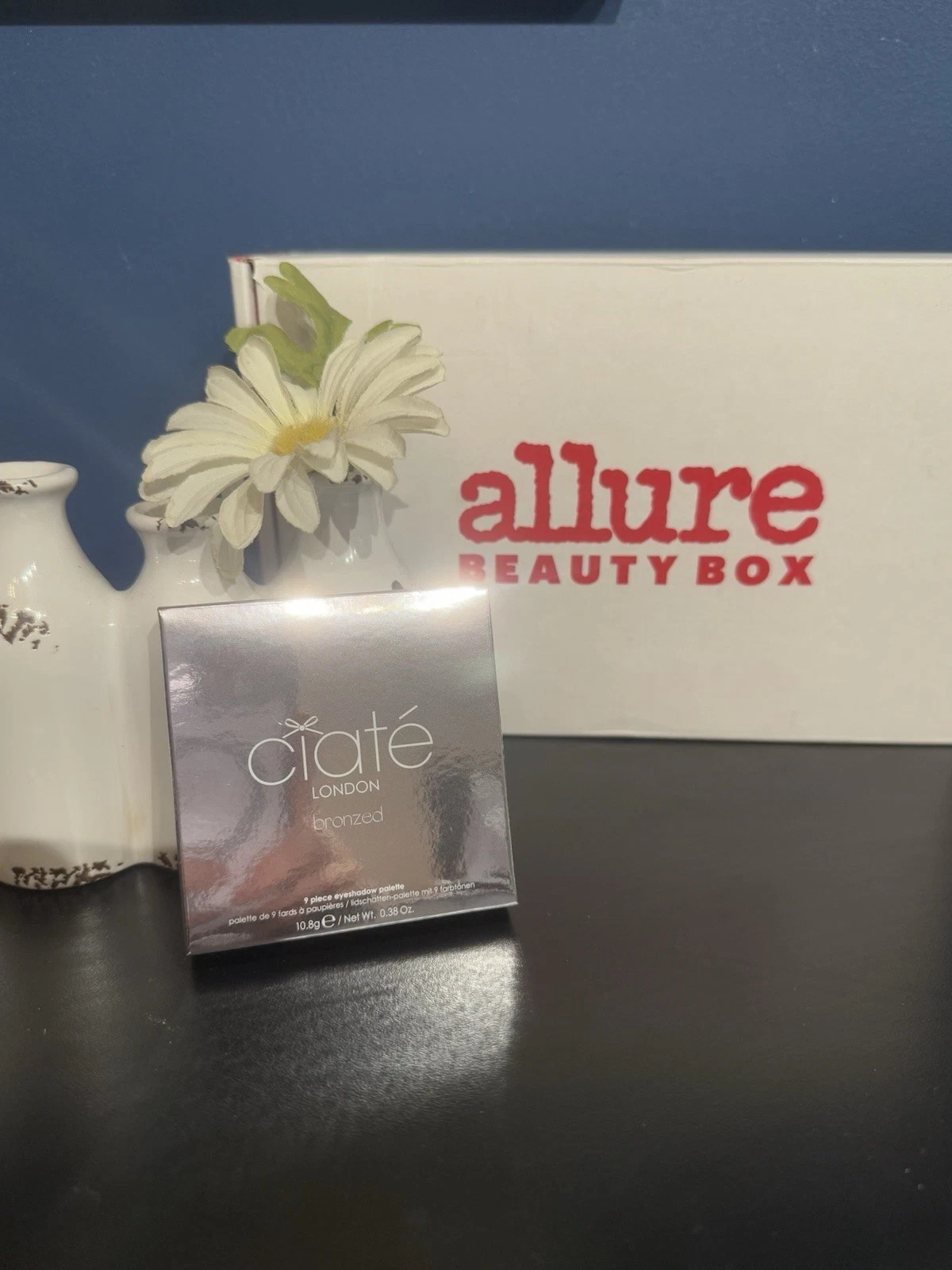 NEW CIATE LONDON BRONZED 9 Color Piece Eyeshadow Palette 0.38oz NIB