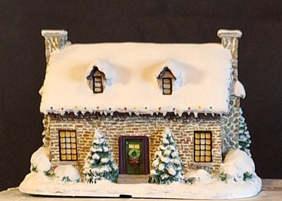 VTG Thomas Kincade Hawthorne Village Yuletide Bakery w/COA (#3)