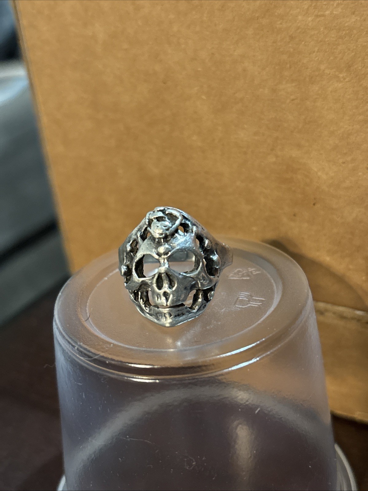 Vintage Skull Ring - image 1