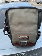 VETO PRO PAC Tech Series Tool Bag Fabric Gray Black With Handle Multiple Pockets