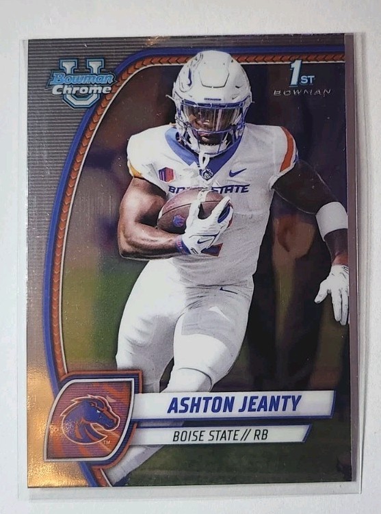Ashton Jeanty 1st Chrome Bowman 2024 Topps Bowman Chrome University Football