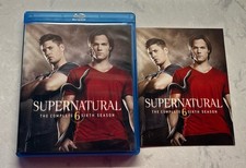 Supernatural: the Complete Sixth Season Blu-ray, 2010 4 Disc TESTED