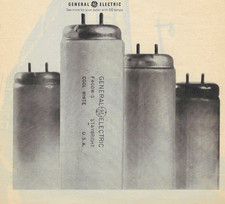 GE General Electric Fluorescent Light Bulb Factory Cleveland Ohio Vintage 1968