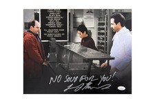 Larry Thomas Autographed 'Seinfeld' 11x14 Photo (No Soup For You!) (JSA)