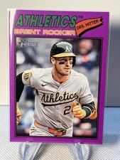 2026 Topps Heritage Brent Rooker Light Purple #103 Athletics