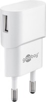 Usb Netzteil / Ladeadapter 1A, 1X Usb Flache Bauform Weiß Wandadapter
