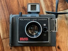 VTG Polaroid Land Camera “Square Shooter” Black 1970’s Collectible, Made In USA