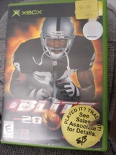 NFL Blitz 20-02 | Microsoft Xbox | 2002 | Complete w/ Manual 