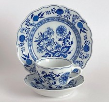 Hutschenreuther Zwiebelmuster Maria Theresia Kaffeegedeck 3-tlg.  1 von 11