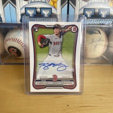 2026 Bowman Connelly Early Auto #PRV-CE RC Rookie Boston Red Sox