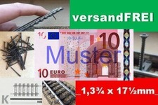 SCHOTTERGLEIS SCHRAUBEN, LANGE GLEISSCHRAUBEN für MÄRKLIN K-GLEISE [2026]