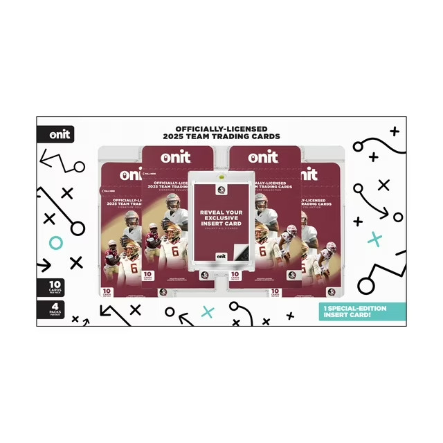 ONIT Athlete 2025 College Football Team Trading Cards