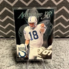 Collector's Edge Advantage 1998 Rookie Peyton Manning #189 Football Card. rookie card picture