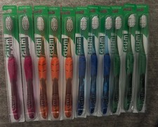 11 Pack Gum Sunstar 525 Soft Deep Clean Toothbrushes