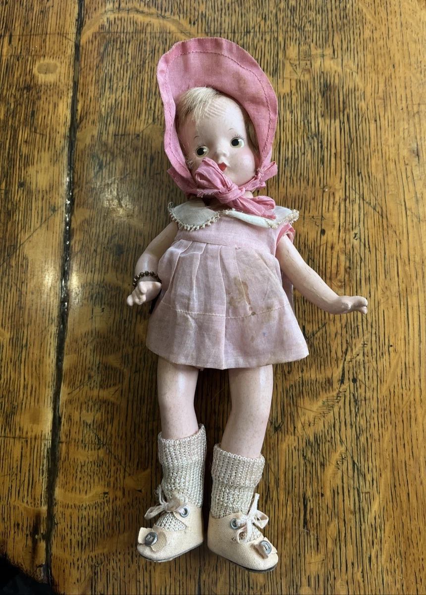 Effanbee Girl Doll Composition Dolls & Doll Playsets with Vintage