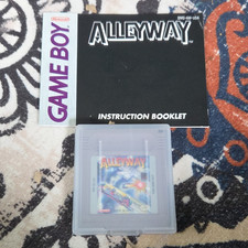 Nintendo Alleyway (Nintendo Game Boy) Manual Included NTSC-U/C Puzzle Arcade
